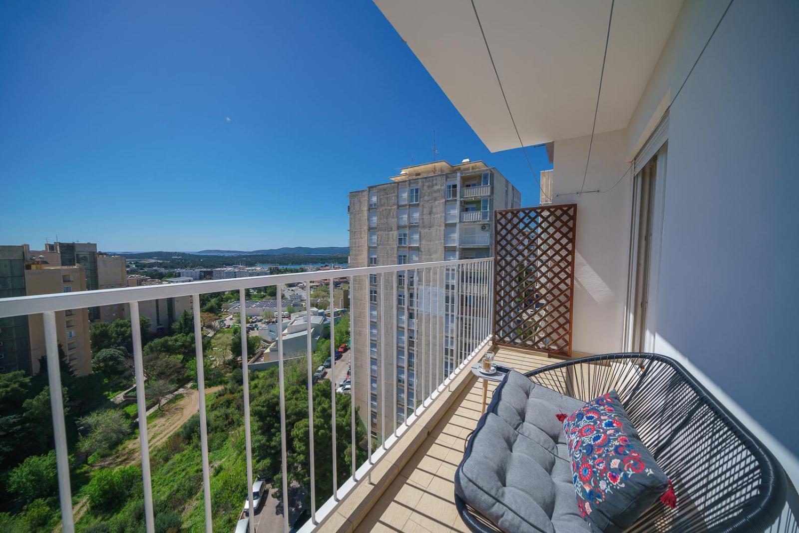 9Th Floor Apartment Sibenik Luaran gambar
